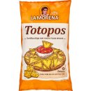 La Morena Totopos Tortilla Chips mit Nacho Käse Geschmack 6er Pack (6x475g Packung) + usy Block