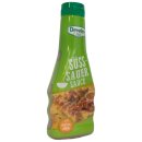 Develey Süß-Sauer Sauce 3er Pack (3x250ml Flasche) + usy Block