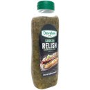 Develey Gurken Relish vegan 6er Pack (6x875ml Flasche) + usy Block