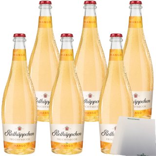 Rotkäppchen Fruchtsecco Mango 8% vol. 6er Pack (6x750ml Flasche) + usy Block