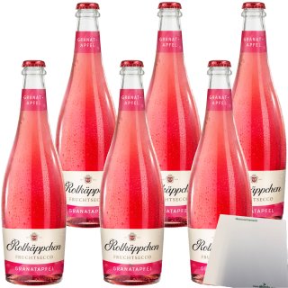 Rotkäppchen Fruchtsecco Granatapfel 8% vol. 6er Pack (6x750ml Flasche) + usy Block