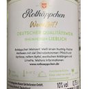 Rotkäppchen Weinzeit Weiß lieblich Weißwein 10% vol. 3er Pack (3x750ml Flasche) + usy Block