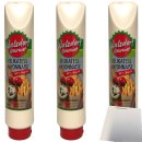 Walsdorf Gourmet Delikatess Mayonnaise 3er Pack (3x875ml Tube) + usy Block