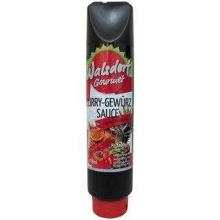Walsdorf Gourmet Curry Gewürz Sauce (875ml Tube)
