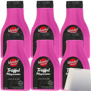 Walsdorf Gourmet Trüffel Mayonnaise 6er Pack (6x250ml Tube) + usy Block