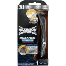 Wilkinson Sword Quattro Titanium Precision Rasierapparat + 1 Klinge (1 Packung)