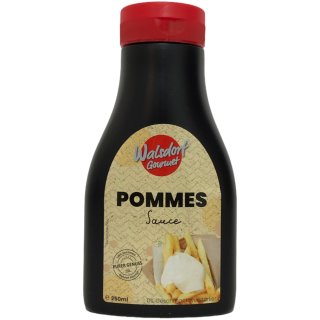 Walsdorf Gourmet Pommes Sauce 6er Pack (6x250ml Tube) + usy Block