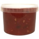 Walsdorf Gourmet Paprika Sauce Balkan Art 3er Pack (3x500g Schale) + usy Block