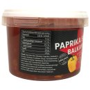 Walsdorf Gourmet Paprika Sauce Balkan Art 3er Pack (3x500g Schale) + usy Block