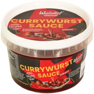 Walsdorf Gourmet Currywurst Sauce (500g Schale)