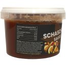 Walsdorf Gourmet Schaschlik Sauce 6er Pack (6x500g Schale) + usy Block