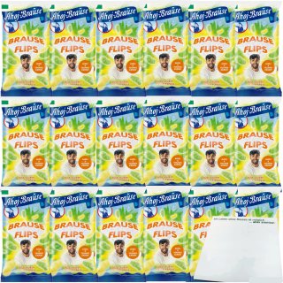 Ahoj-Brause Brause-Flips Younes Zarou Edition 18er Pack (18x65g Tüte) + usy  Block