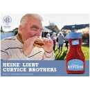 Curtice Brothers 100% Natural Original Ketchup Squeeze Flasche 3er Pack (3x420ml) + usy Block