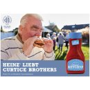Curtice Brothers 100% Natural Original Ketchup Squeeze Flasche 8er Pack (8x420ml) + usy Block