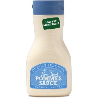 Curtice Brothers 100% Natural New York Pommes Sauce Squeeze Flasche (420ml)