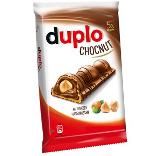 Ferrero Duplo Chocnut mit ganzen Haselnüssen 1x130g MHD 21.04.2023 Restposten Sonderpreis