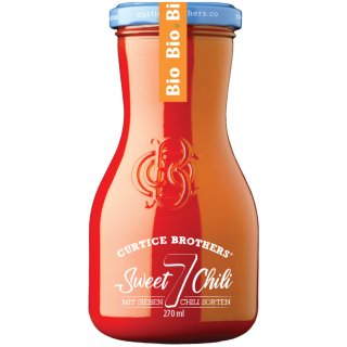 Curtice Brothers Bio Sweet7Chili Sauce (270ml Flasche)