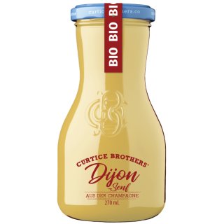 Curtice Brothers Bio Dijon Senf (270ml Flasche)
