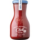 Curtice Brothers Bio Chili Ketchup ohne Zuckerzusatz (270ml Flasche) + usy Block