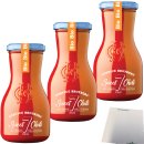 Curtice Brothers Bio Sweet7Chili Sauce 3er Pack (3x270ml Flasche) + usy Block