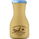Curtice Brothers Bio Steak Sauce mit Schwarzem Knoblauch 6er Pack (6x270ml Flasche) + usy Block