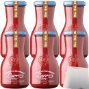 Curtice Brothers Bio Curry Ketchup 6er Pack (6x270ml Flasche) + usy Block