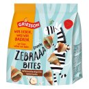 Griesson Zebraaa Bites knusperleichte Waffelröllchen 3er Pack (3x90g Beutel) + usy Block