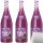 Gerstacker Waldfruchtbowle auf Weinbasis 5% vol. 3er Pack (3x1 Liter Flasche) + usy Block