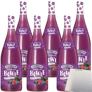 Gerstacker Waldfruchtbowle auf Weinbasis 5% vol. 6er Pack (6x1 Liter Flasche) + usy Block