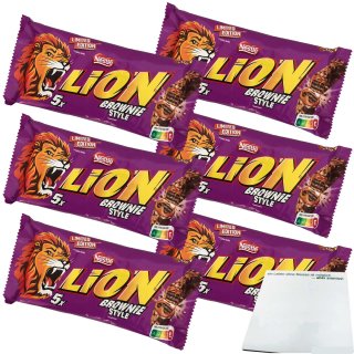 Lion Brownie Style Schokoriegel (5x30g)