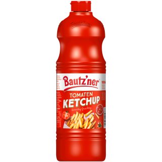 Bautzner Tomaten Ketchup tomatig-fruchtig (1000ml Flasche)