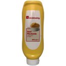 Economy Senf Moutarde mittelscharf 6er Pack (6x875ml Flasche) + usy Block