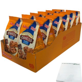 Griesson Minis Chocolate Mountain Cookies 12er Pack (12x125g Beutel) + usy Block