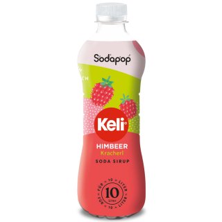 Sodapop Keli syrup raspberry for water bubblers