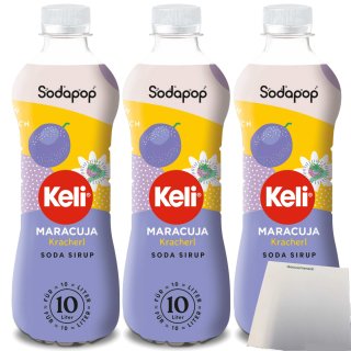 Sodapop Keli Sirup Maracuja für Wassersprudler