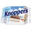 Knoppers Joghurt Waffelschnitte mit Joghurt und gehackten Haselnüssen (8x25g Packung)