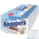 Knoppers Joghurt Waffelschnitte mit Joghurt und gehackten...