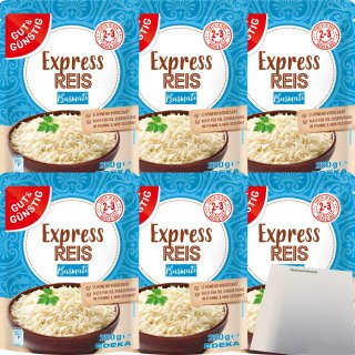 Gut & cheap Express rice basmati (250g pack)