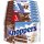 Knoppers Black and White Waffelschnitte (8x25g Packung) + usy Block