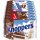 Knoppers Black and White Waffelschnitte 16er VPE (16x 8x25g Packung) + usy Block