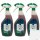 Metro Professional Ofen- & Grill-Reiniger 3er Pack (3x750ml Sprühflasche) + usy Block