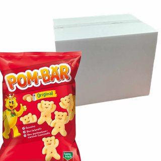 Pom-Bär Original Kartoffel-Snack Glutenfrei 10er Pack (10x90g Packung)