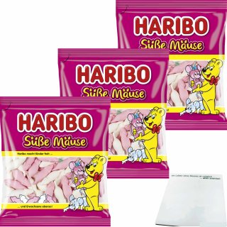 Haribo Süße Mäuse Schaumzucker (175g Packung)