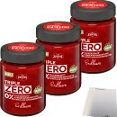 Zentis Triple Zero Aufstrich Erdbeere Brotaufstrich 3er Pack (3x185g Glas) + usy Block