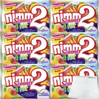 nimm2 Sommerhit Bonbons Wassermelone Mango (300g Packung)