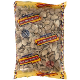 Dos Hermanos Geröstete Mandeln mit Salz geschält 500g MHD 22.09.2022