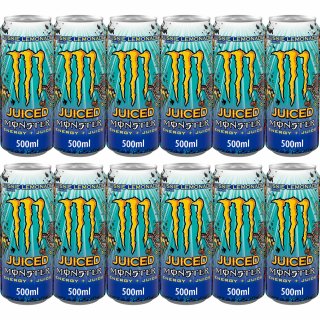 Monster Energy Drink Juiced Aussie Style Lemonade (24x0.5l doses)