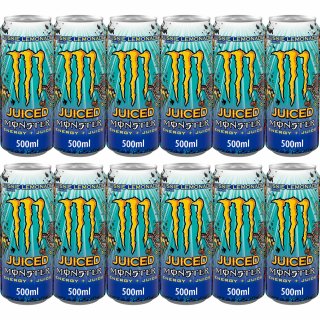 MONSTER Energy Drink Juiced Aussie Style Lemonade (24x0,5l Dosen)