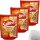 Lorenz Saltletts Pausen Cracker mit Chia-Lein und Sesam-Samen 3er Pack (3x100g Packung)  + usy Block