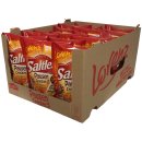 Lorenz Saltletts Pausen Cracker mit Chia-Lein und Sesam-Samen 16er Pack (16x100g Packung)  + usy Block